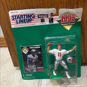 1995 Edition Drew Bledsoe Figure - White and Blue